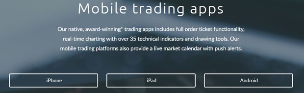Aplikacja mobilna CMC Markets