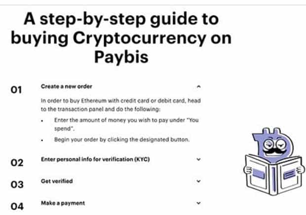 Paybis kupić kryptowalutę online