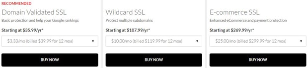 Certyfikaty SSL domeny.com