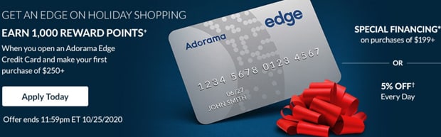 Karta kredytowa Adorama