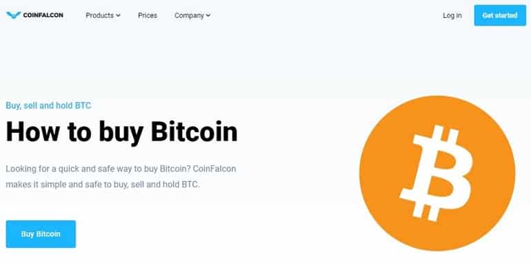 CoinFalcon do kupienia bitcoin