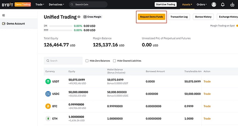 ByBit Demo Trading