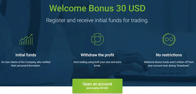 roboforex.com bonus powitalny 30 USD